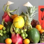 Chơi chữ hóm hỉnh trên mâm ngũ quả Tết miền Tây