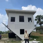 NGÔI NHÀ ÚP NGƯỢC Ở NHÀ BÀNG