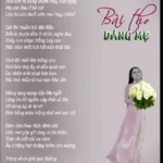 BÀI THƠ DÂNG MẸ CỦA THU VÀNG BÀI THƠ DÂNG MẸ CỦA THU VÀNG
